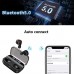 Wireless Earbuds, BLZK Latest Bluetooth 5.0 True Wireless Bluetooth Earbuds, with bass 3D Stereo Sound Wireless Headphones, Built-in Microphone LED Digital Shows Charging Charge (Black)