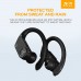 Treblab X3 Pro - True Wireless Earbuds with Earhooks - 45H Battery Life, Bluetooth 5.0 with aptX, IPX7 Waterproof Headphones - TWS Bluetooth Earphones with Charging case for Sport, Running, Workout