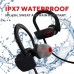 MULTITED MX10 Wireless Headphones iPhone Bluetooth Earbuds - Designed for Running and Sport Workouts with Waterproof IPX7 and Built-in Microphone with Noise Cancellation.