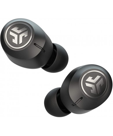 JLab JBuds Air ANC True Wireless Bluetooth Earbuds | Black | Active Noise Canceling | Low Latency Movie Mode | Dual Connect | IP55 Sweat Resistance | Custom 3 EQ Sound Settings