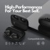 MULTITED RX Bluetooth Ear Buds - Water/Sweatproof, Designed for Workouts, Gym, Running, Hiking. 8 Hours Playtime, Premium Sound, and Deep Bass. Wireless in-Ear with Built-in Mic for iPhone, Android