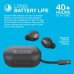 JLab JBuds Air ANC True Wireless Bluetooth Earbuds | Black | Active Noise Canceling | Low Latency Movie Mode | Dual Connect | IP55 Sweat Resistance | Custom 3 EQ Sound Settings